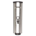 3 Gallon Slim Stainless Steel Black Tea Dispenser